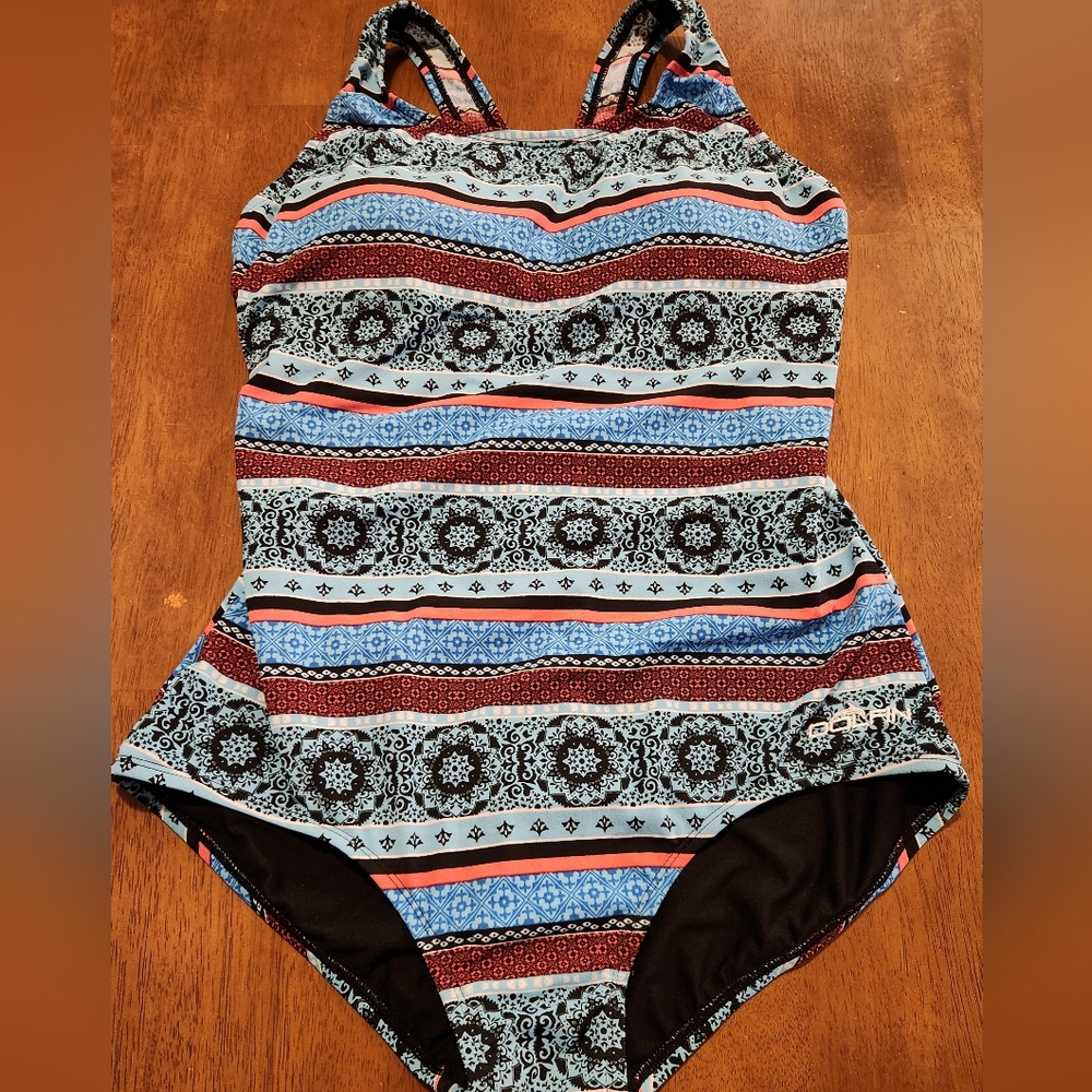 Swimwear with Striped Pattern